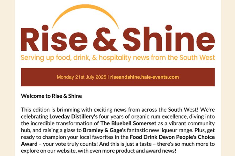 Exciting news for the South West Food, Drink & Hospitality Sector!